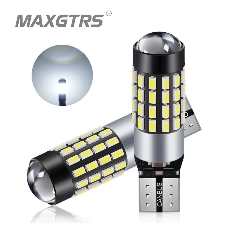 2 шт. Автомобильные светодиодные лампы T10 LED W5W 194 168 54 SMD 3014|Сигнальная лампа| |
