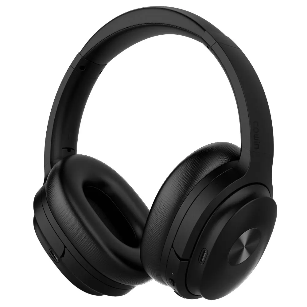 SE7BLACK Cowin se7 ANC Bluetooth гарнитура, активные наушники с шумоподавлением, беспроводная гарнитура с микрофоном, aptx гарнитура-30 дБ - Цвет: SE7BLACK