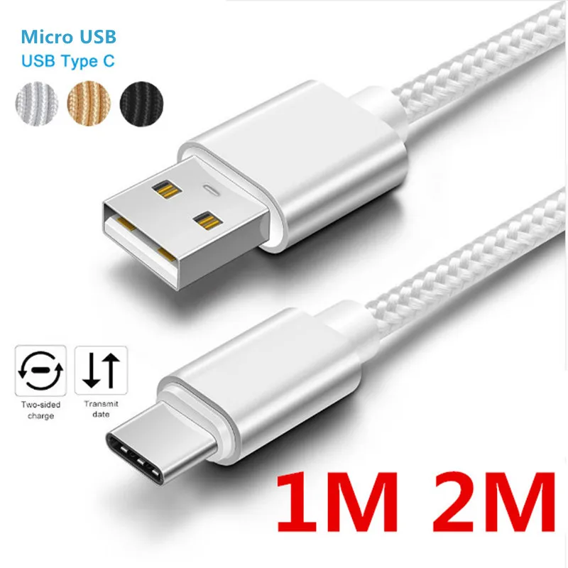 Type C &amp Micro USB кабель для быстрой зарядки и синхронизации данных Asus Zenfone 2 Max ZE601KL ZE551ML