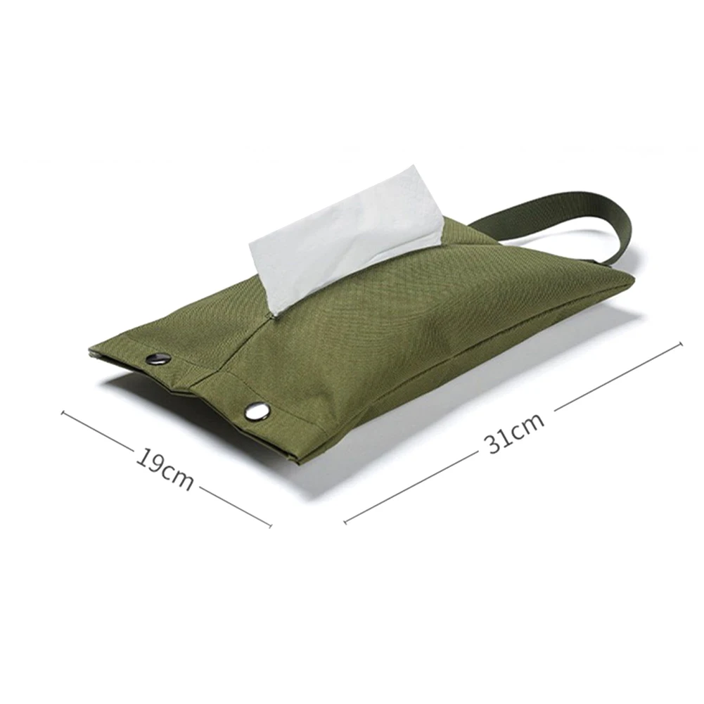 

Outdoor Camping Tissue Cover Bathroom Home Kitchen Toilet Paper Hanging Bags Camping Facial Tissue Dispenser Box
