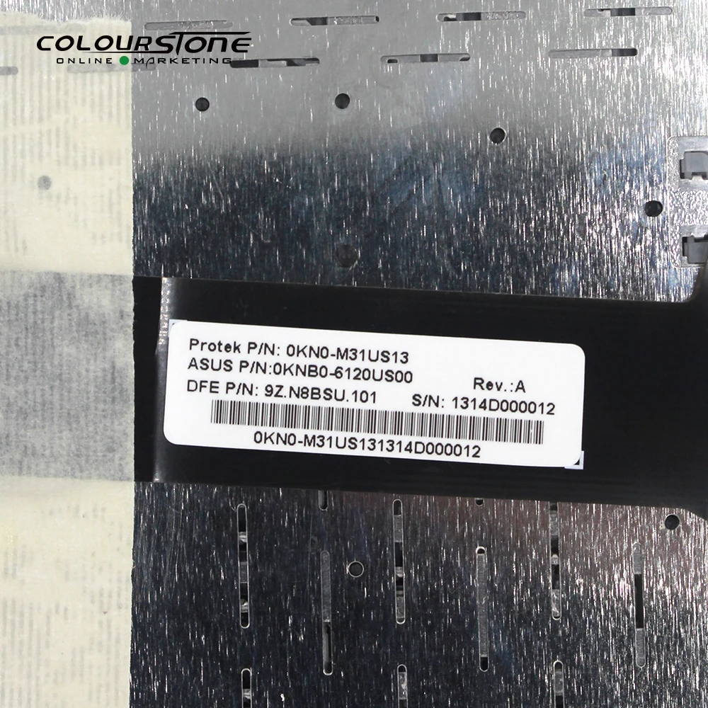 N76 США ноутбук клавиатура с подсветкой для Asus N76C N76V N76VB N76VJ N76VM R701VZ N76VZ Топ чехол