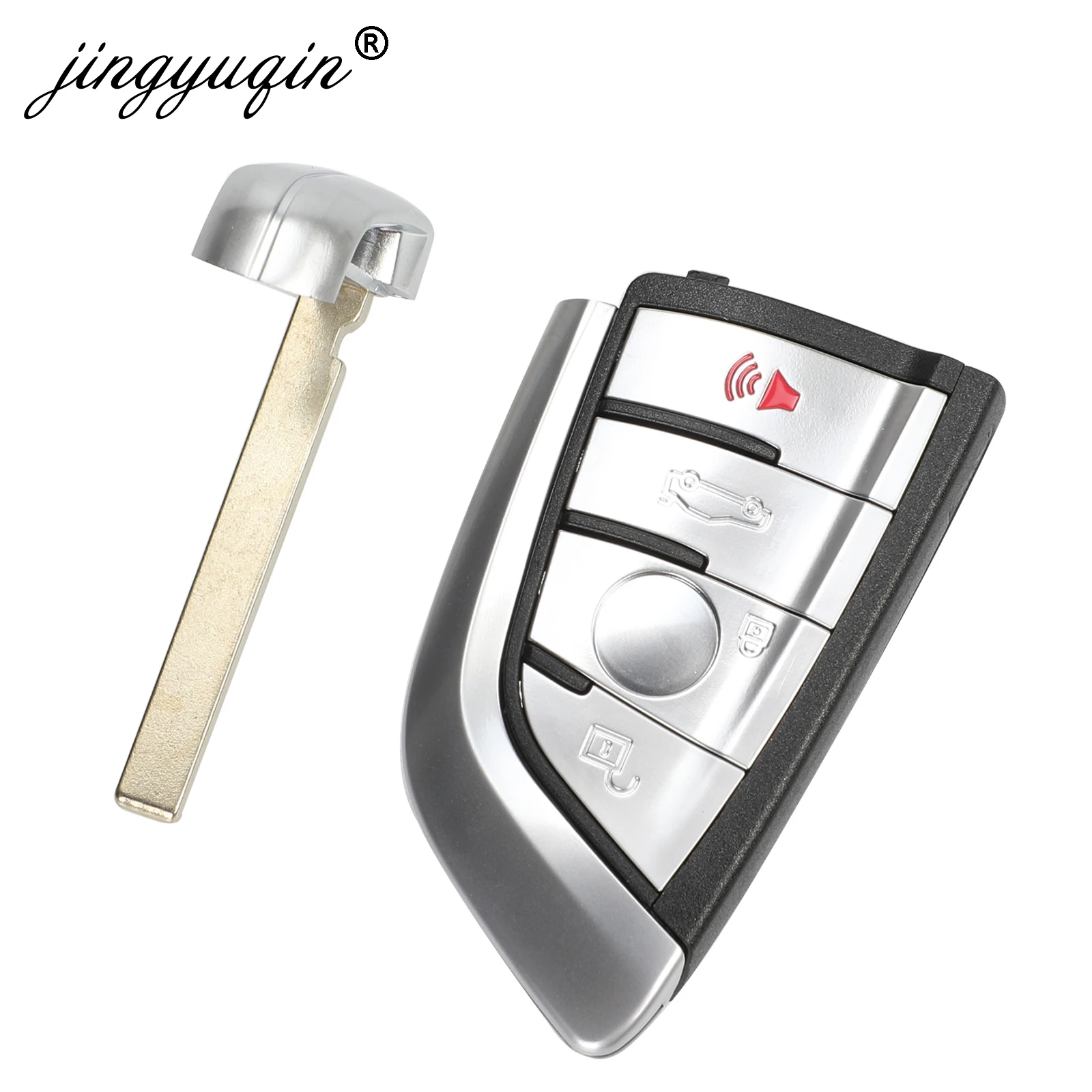 Jingyuqin Смарт 3/4 Кнопка 315 МГц 433 868 дистанционный ключ без ключа fob для BMW F CAS4 5 7 серии