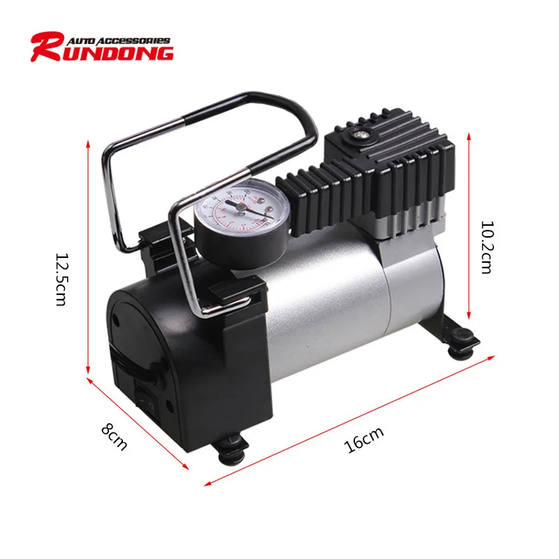 Одноцилиндровый металлический насос для автомобильного автомобиля надувной