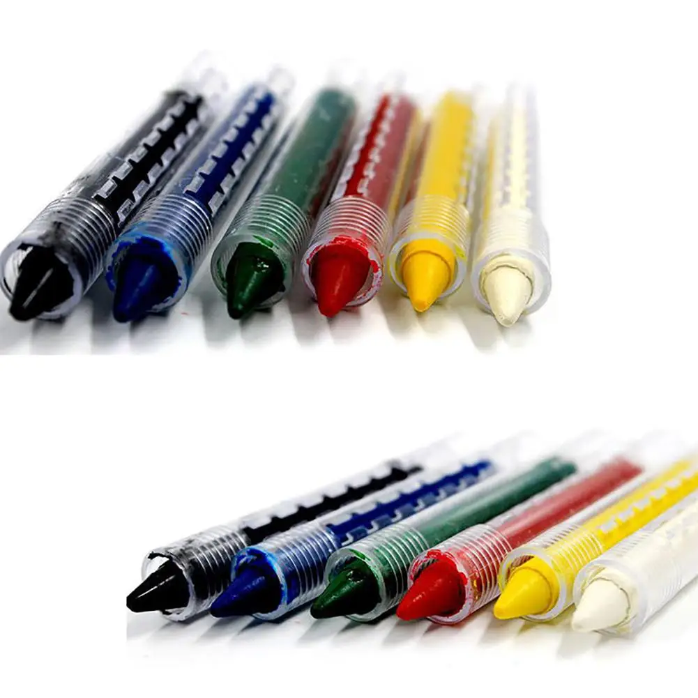 Краски для лица и тела 6 шт. художественная живопись ручка рисования татуировка