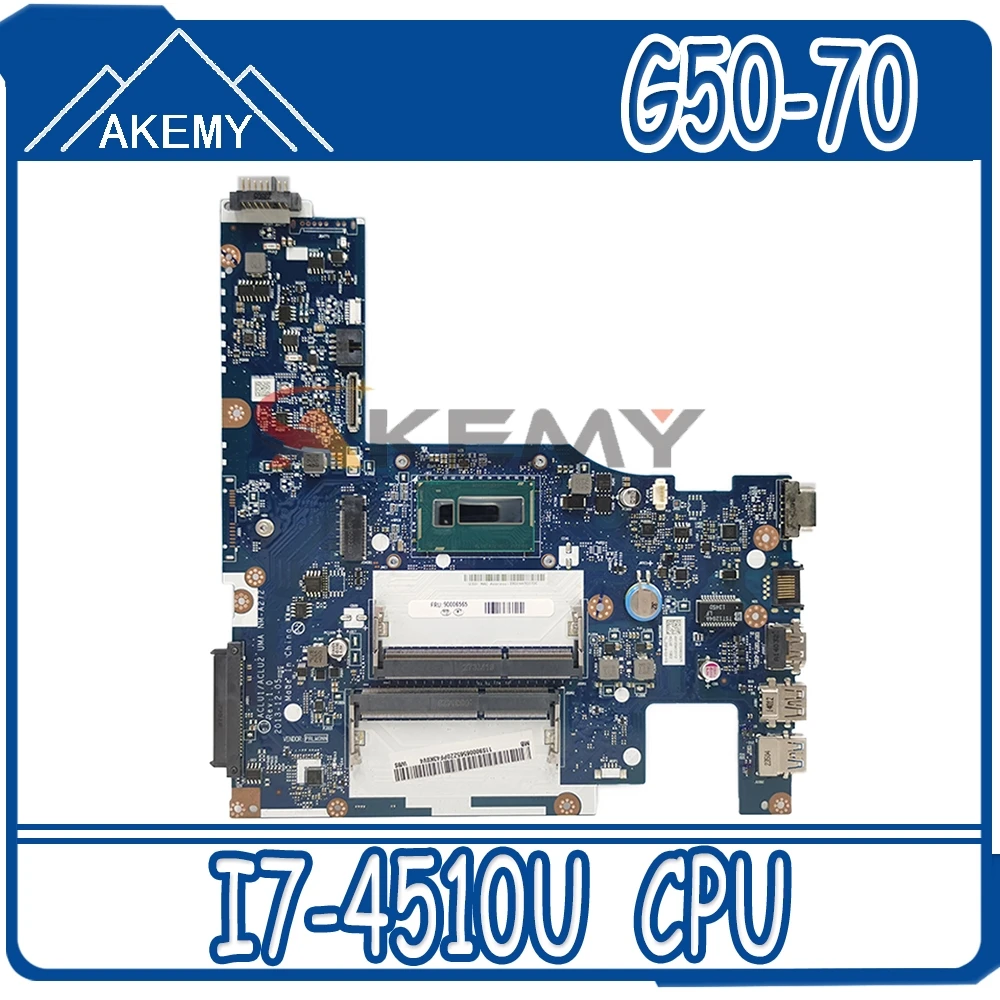 

Материнская плата для ноутбука LENOVO Ideapad G50-70 Core I7-4510U материнская плата для ноутбука 5B20G45461