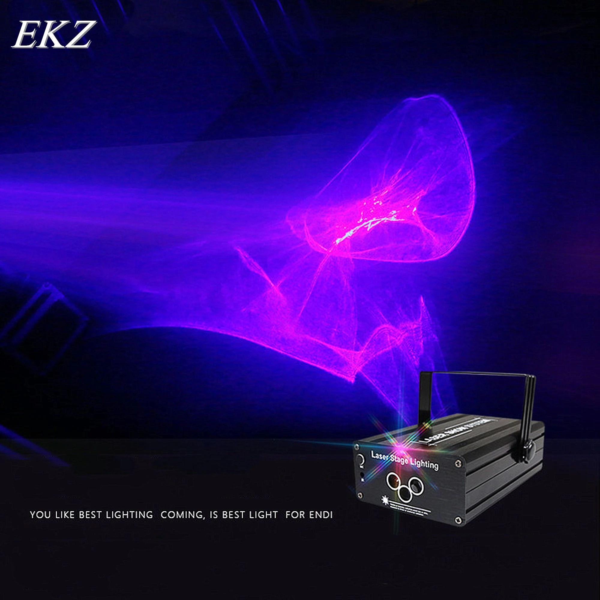 Домашний лазерный светильник с управлением звуком цветная световая панель