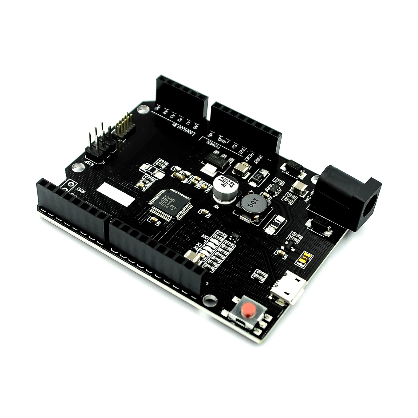SAMD21 M0. 32-битный процессор ARM Cortex M0 ядро. Совместим с Arduino Zero