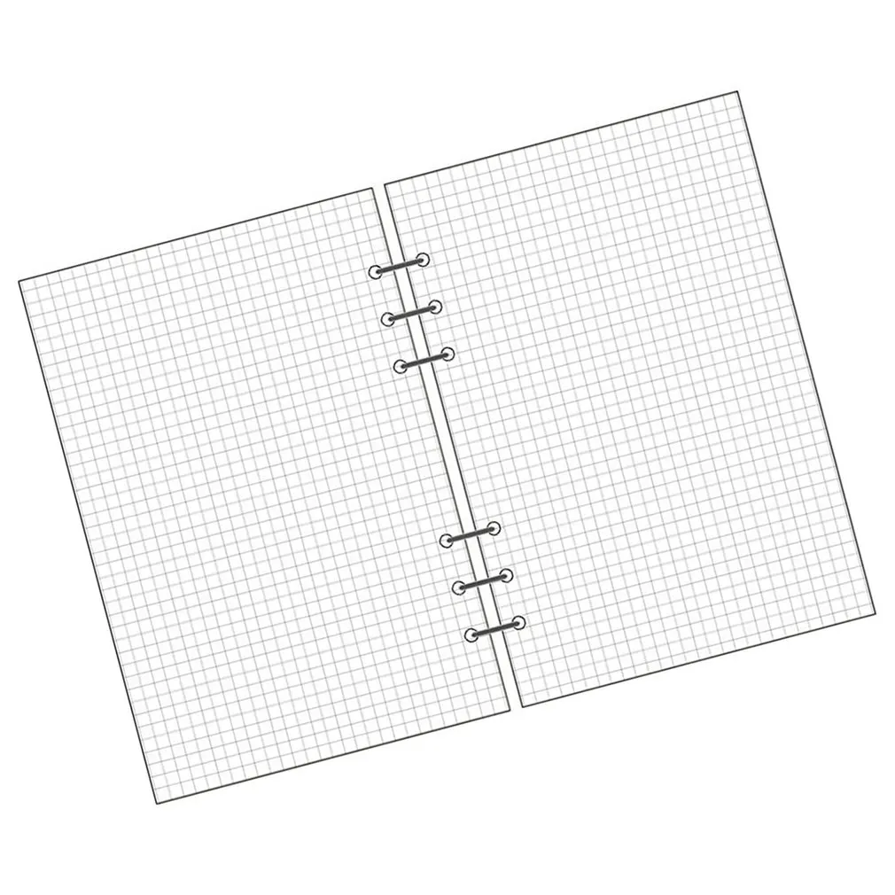 

A5 A6 A7 Loose Leaf Notebook Refill Spiral Binder Planner Inner Page Inside Paper Dairy Weekly Monthly Plan To do Line Dot grid