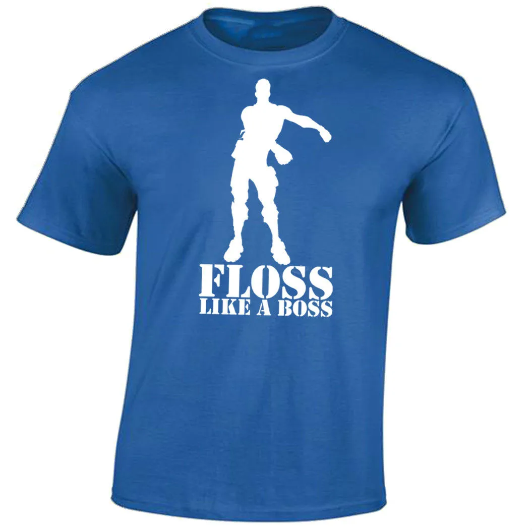 Мужская футболка для танцев с надписью Floss Like A Boss | одежда