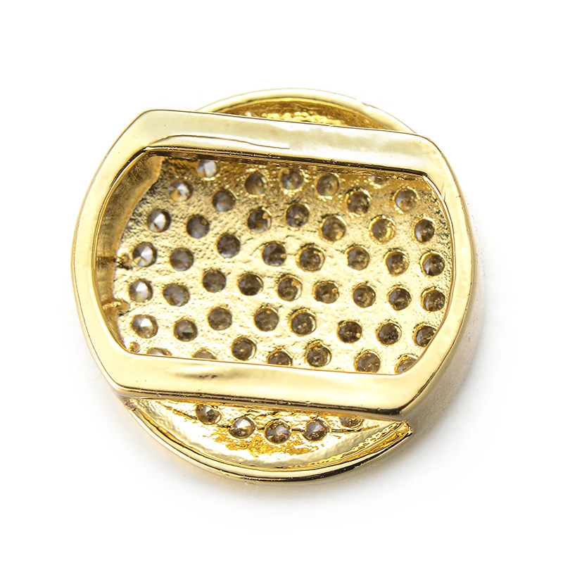 Классические круглые бусины-слайдеры Pipitree подвески золотого цвета медный