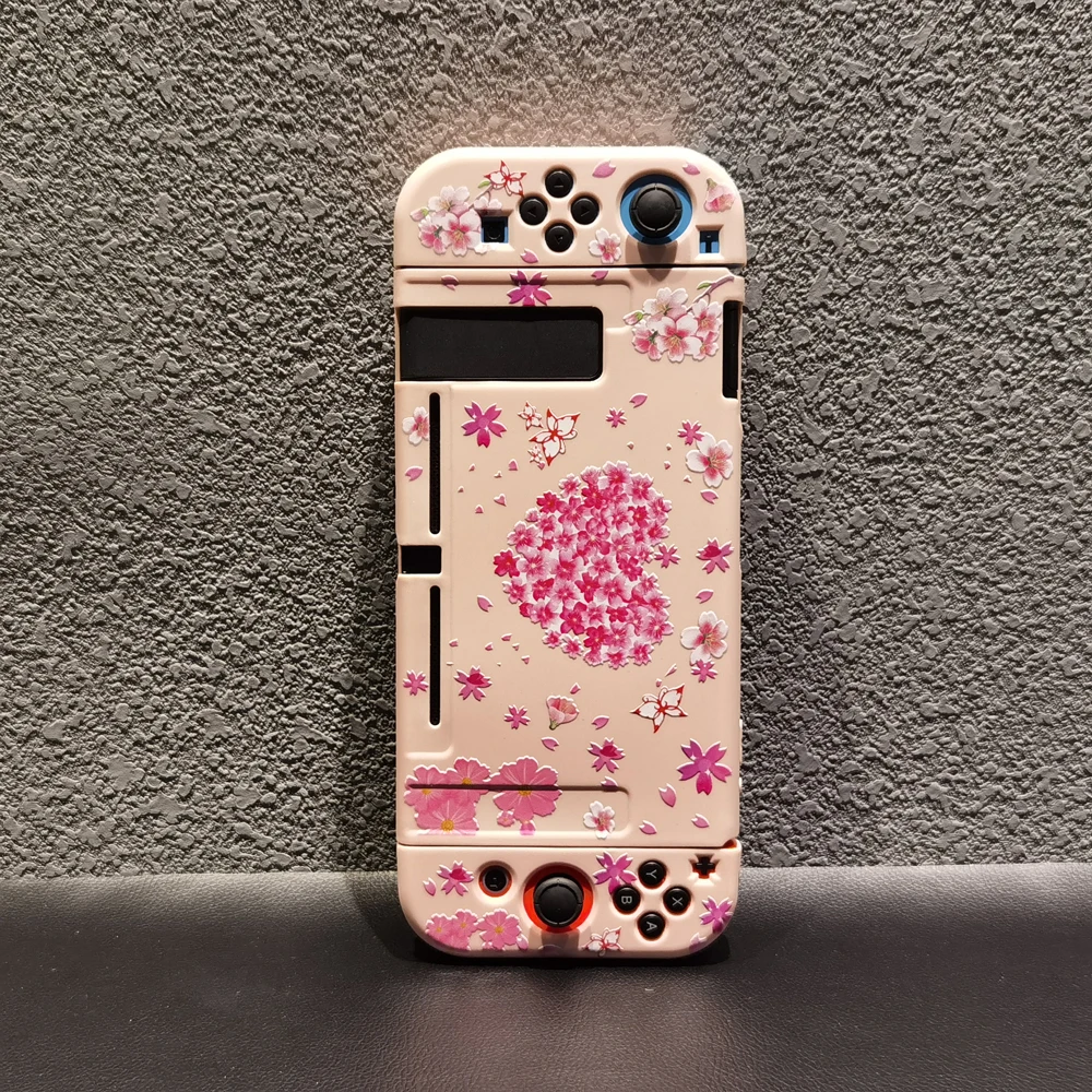 НОВИНКА 2011 защитный чехол с переключателем в виде сердца вишни розовый мягкий