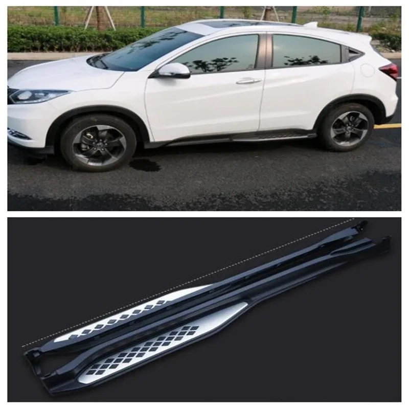 

High quality Aluminum alloy Running Boards Side Step Bar Pedals Fits For Honda VEZEL HRV HR-V 2014-2021