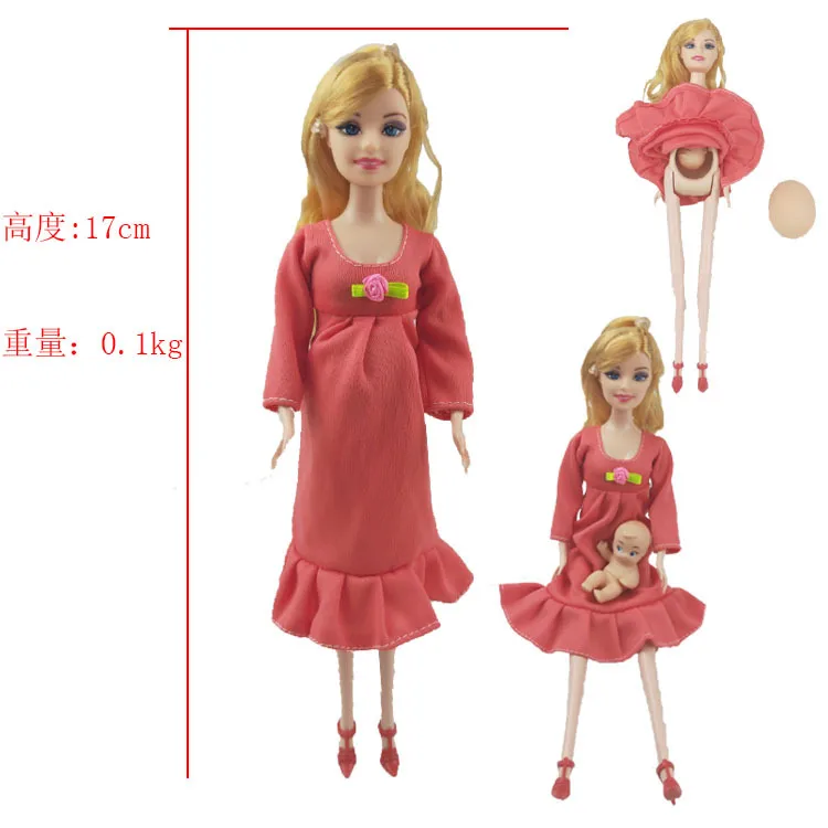 Игрушки для всей семьи куклы на 3 человека костюмы 1 мамы/ребенка/1 ребенка каретка