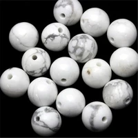 white turquoises bead naural loose spacer beads 46810 mm for jewelry making diy bracelet gift