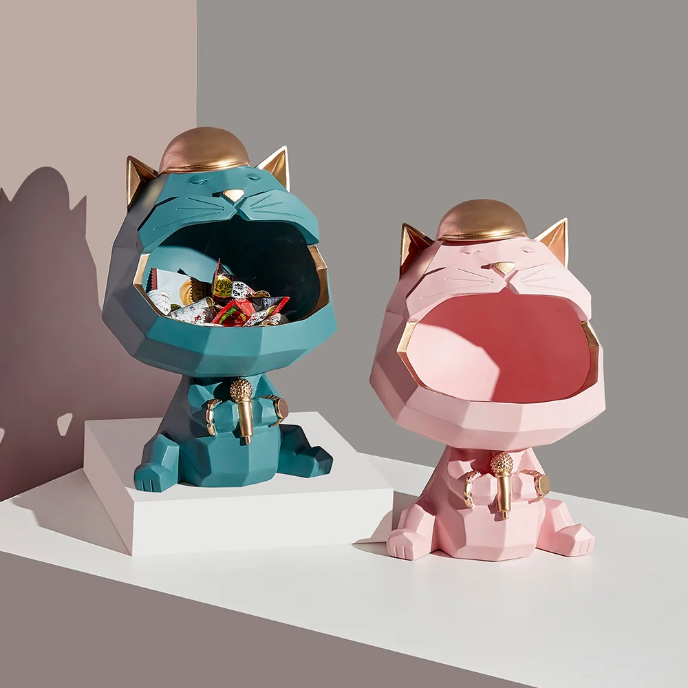 Емкость для хранения из смолы геометрическое оборудование кошек и коров