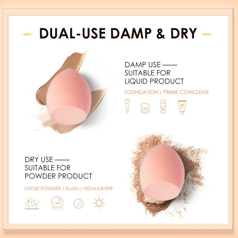 

FOCALLURE MATCHMAX SPONGE Profession for Facial Foundation Powder Makeup Sponge Puff Soft Makeup Tools Cosmetic Puff