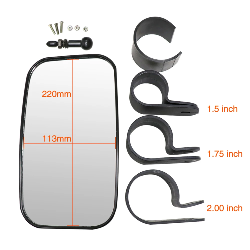 Боковые зеркала заднего вида для мотоцикла 1 5 дюйма 75 2 | Автомобили и мотоциклы