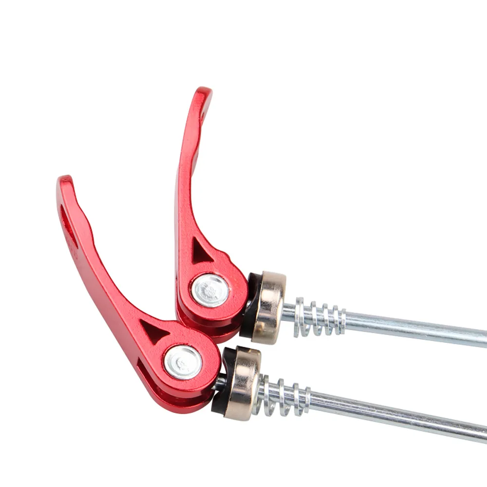 

Bicycle Wheel Hub Front and Rear Skewers Clip Durable Quick Release Bolt Lever Axle Set Cycling Tools for Road Mountain Bike