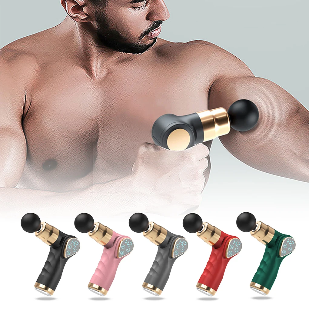 

Electric Hot Compress Trigger Point Portable Massager Rechargeable Bodywork Back Percussion Folding Massage Device Tool