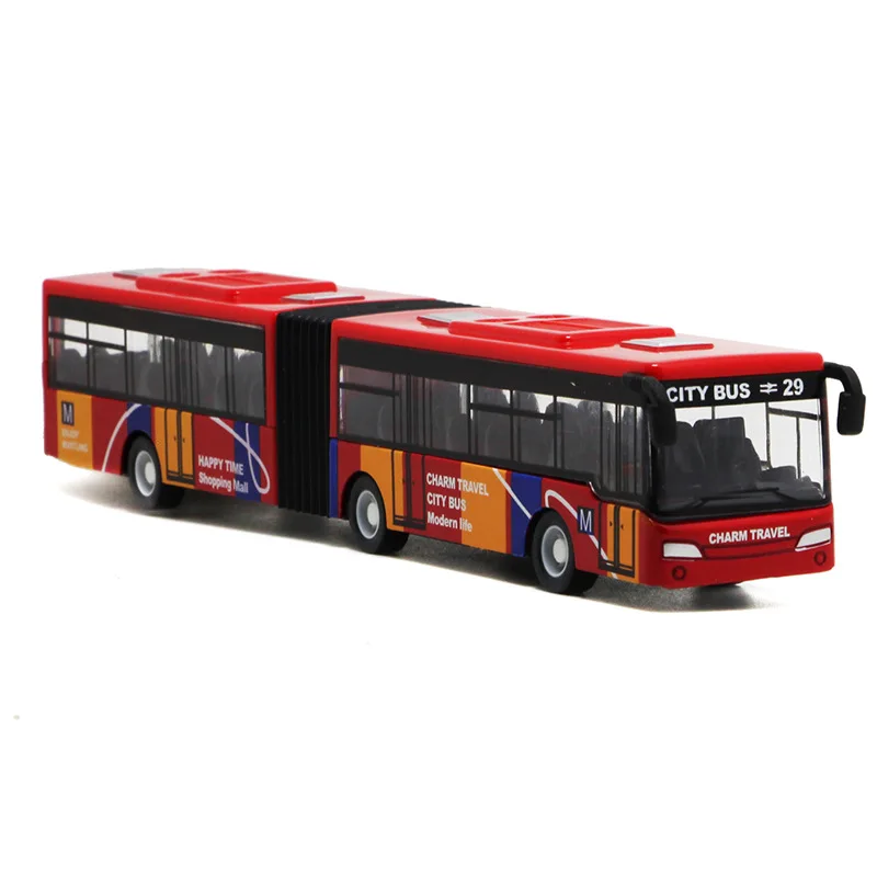 

1:64 18cm Blue Red Green Metal Diecast Model Vehicle Shuttle Bus Cars Toys Small Baby Pull Back Toy Vehicle Gift For Kids