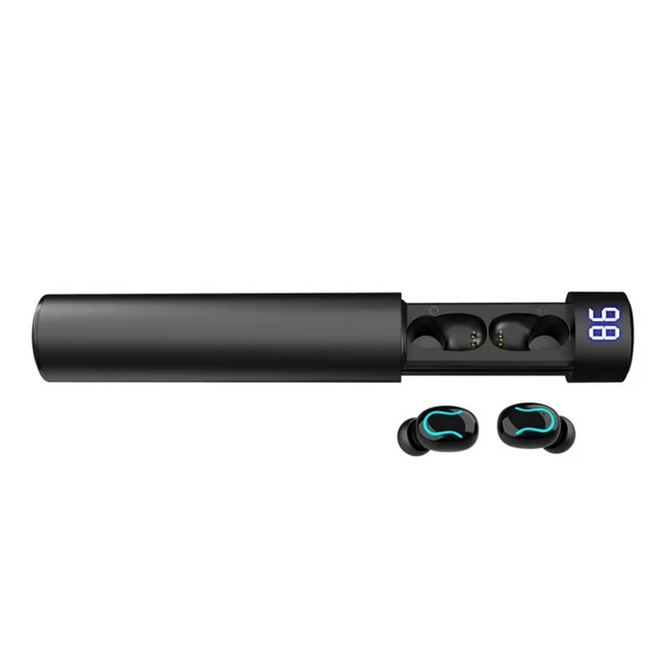 Мини TWS bluetooth 5,0 беспроводные наушники-вкладыши бинауральные звонки цифровая гарнитура питания дисплей Hi-Fi стерео