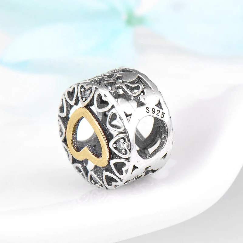 Шарм бусина для браслета серебро 925 пробы|Ювелирные шармы| |