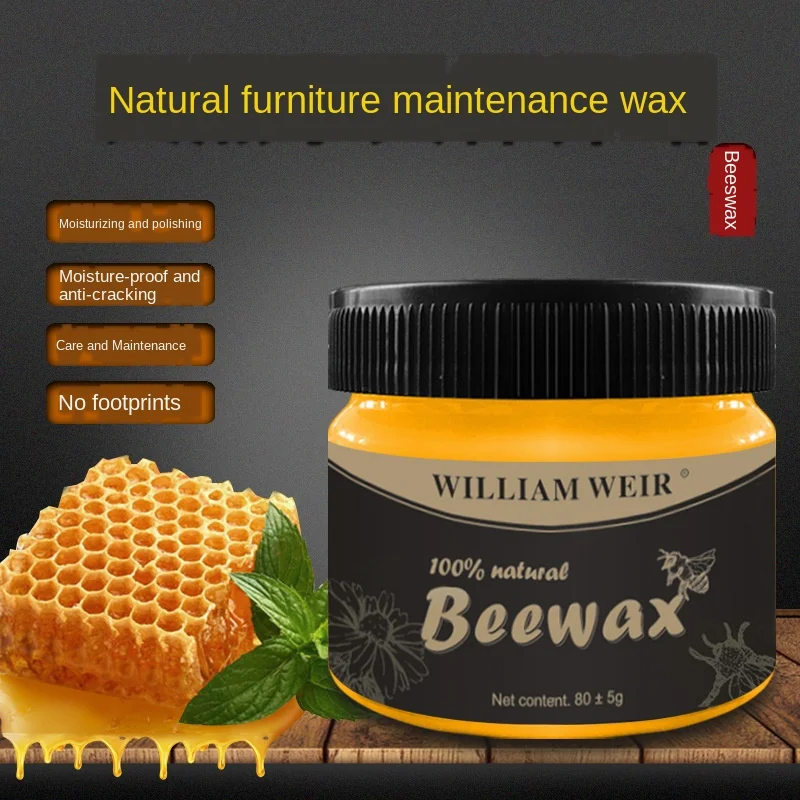 1 шт. Полировочная пчелиный воск древесины приправы Beewax комплексное решение