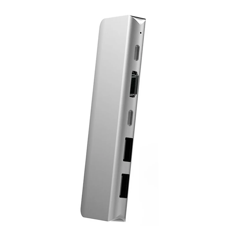 5-in-1 USB C HUB BKSCY USB C концентратор типа C для мульти USB 3,0 концентратор HDMI адаптер док-станция для MacBook Pro huawei P30/P20 USB-C 3,1 сплиттер 3 порта USB концентратор - Цвет: 5-in-1 USB C HUB