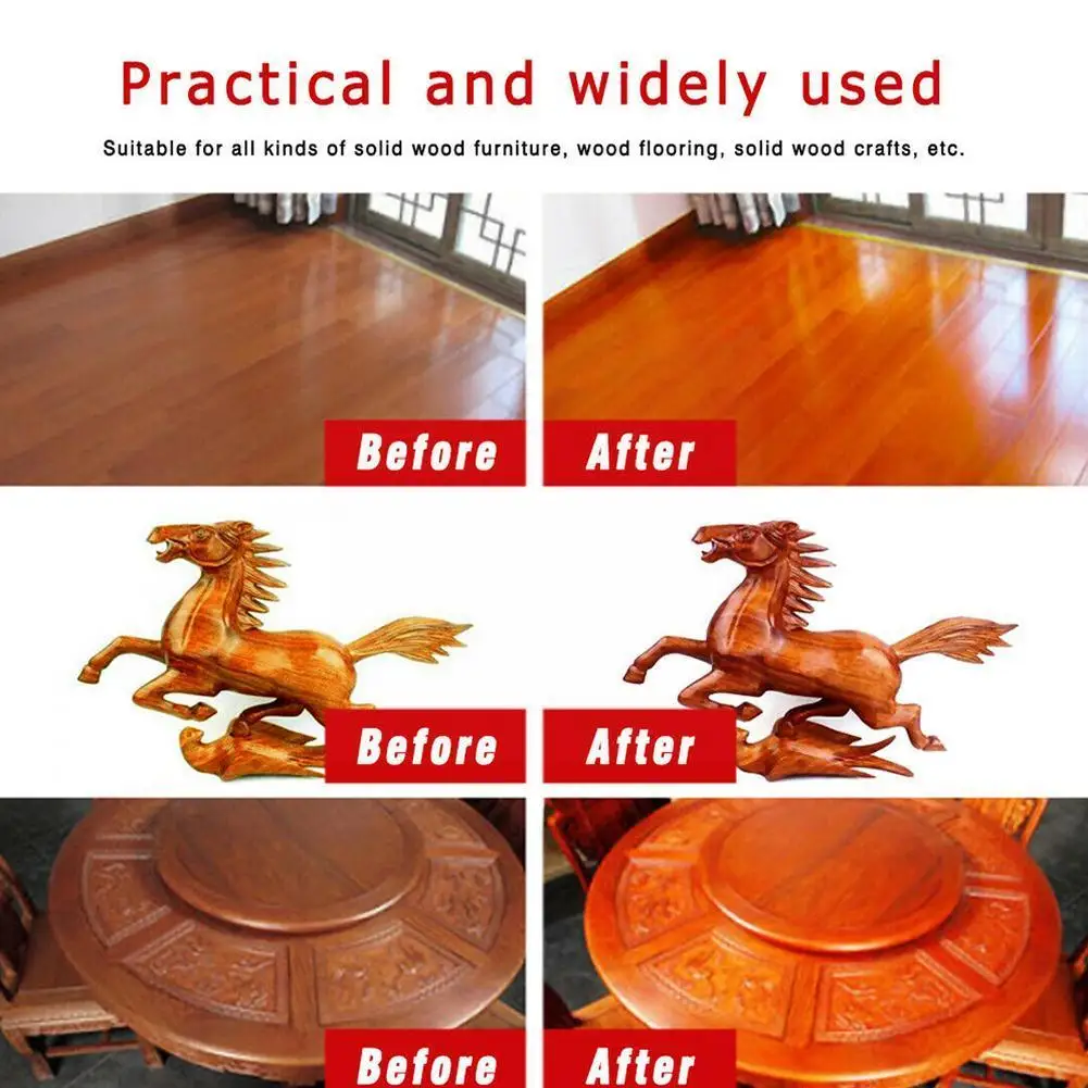 

Furniture Care Polishing Wax Organic Natural Pure Beeswax Wax Wood Honey Cosmetic Bee Maintenance Furniture Protect K7F0