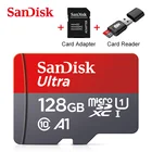 Sandisk карта памяти Micro SD, 16 ГБ, 32 ГБ, 64 ГБ, 128 ГБ