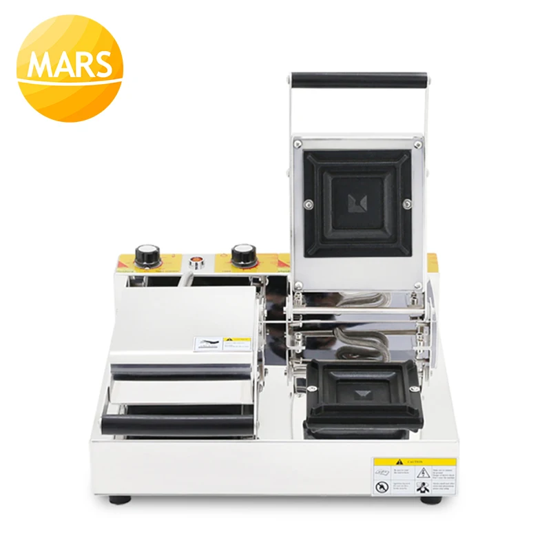 220 В 110 В вафли Железный сэндвич-машина горячего прессования тостер электрический торт хлеб Карманный тост машина