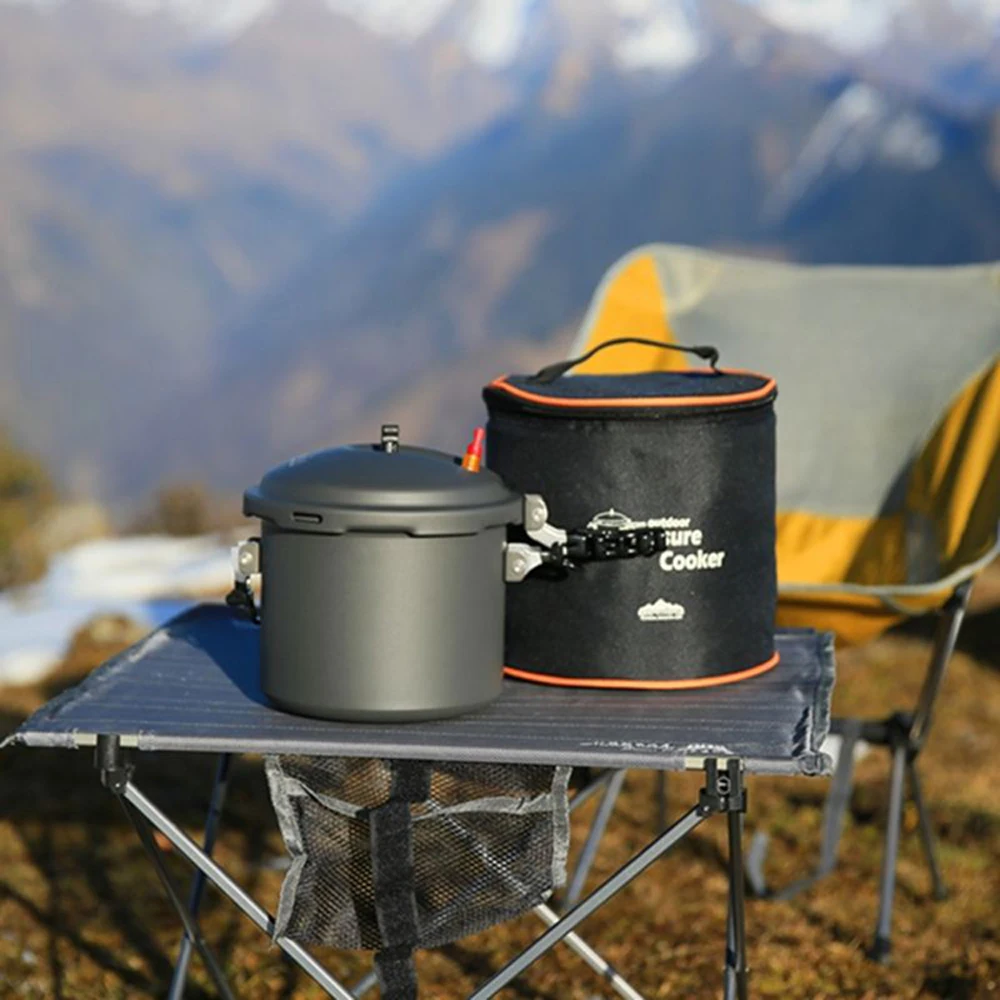 Скороварка с антипригарным покрытием портативная Мини Сковорода для пикника