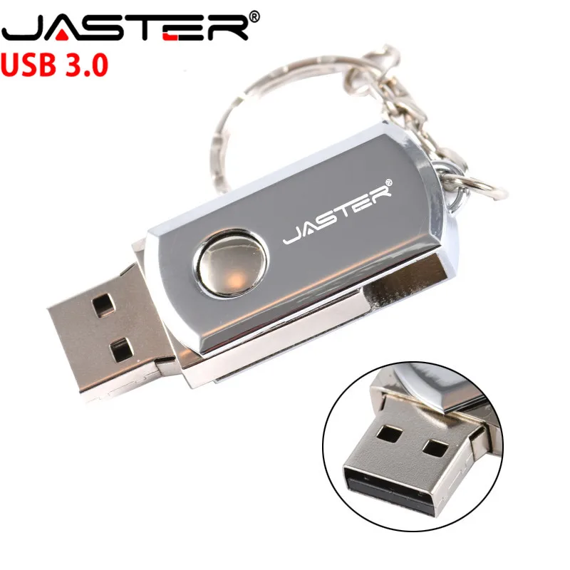 JASTER USB флеш накопитель из нержавеющей стали 3 0 портативный с брелоком 64 ГБ 32 16 8 4 128