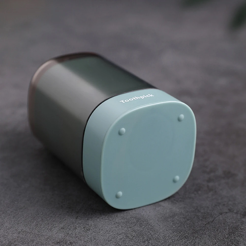 

Automatic Toothpick Box Home Push-Type High-End Restaurant Pop-Up Toothpick Bucket Portable Toothpick Holder