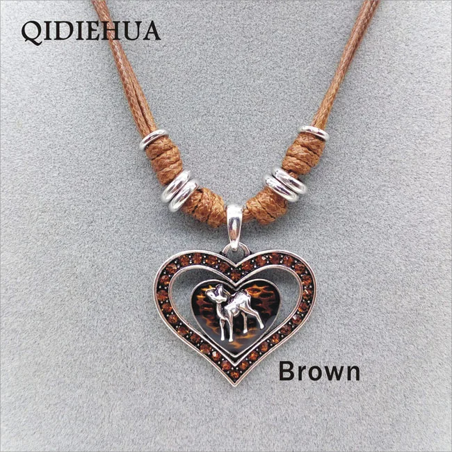 mx0130 brown QIDIEHUA модное 12 цветов ожерелье Эдельвейс, натуральное ожерелье Октоберфест, ручная работа, ювелирное изделие - Окраска металла: mx0130 brown