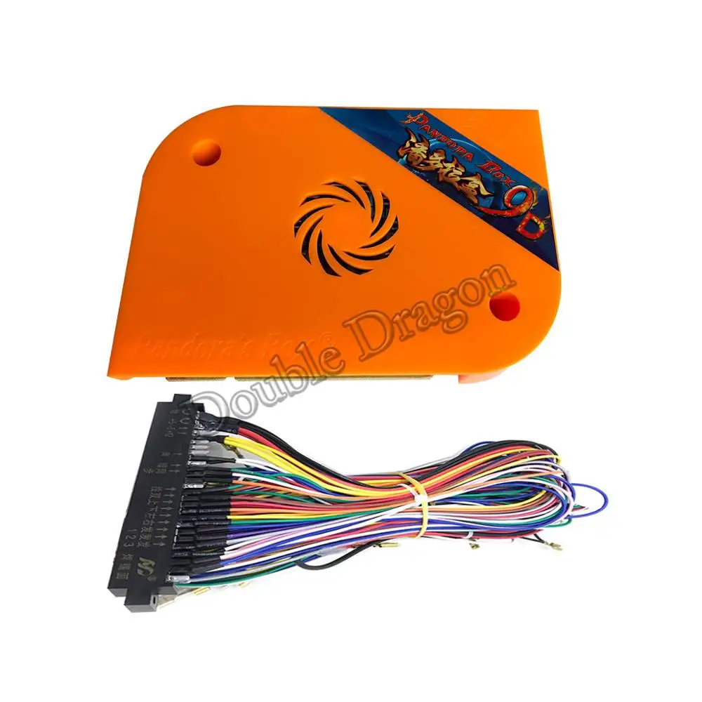 New 9D 2.8mm Jamma Оригинальная Pandora Box 69 9D семейная аркадная версия аркадная машина Монетный блок программного управления материнской платы плата VGA/HMDI для блок для игрового автомата - Цвет: New 9D 2.8mm Jamma