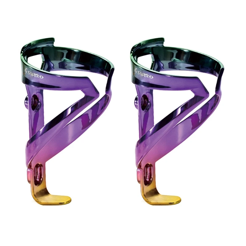 

Bicycle Water Bottle Cage Glass Fiber Colorful Hollows, Fits Most Road Cycling and Mountain Bike, Simple to Install Q1JE