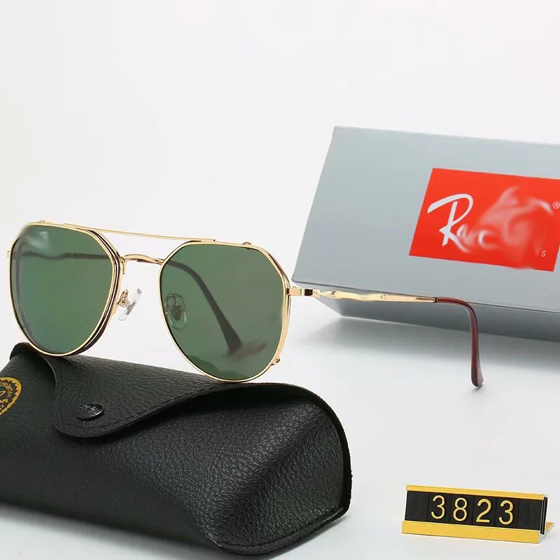 

3823Fashion Round Steampunk Sunglasses Men Brand Design Men And Women Retro Metal Punk Sunglasses UV400 Sunglasses Original Logo
