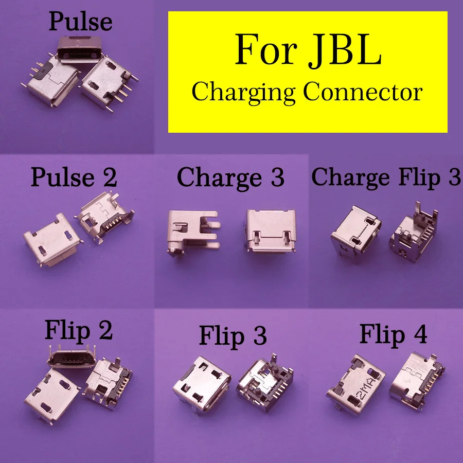 Для JBL FLIP 3 4 2 Пульс flip4 Clip2 Bluetooth Динамик Micro usb коннектор с портом Jack для зарядки