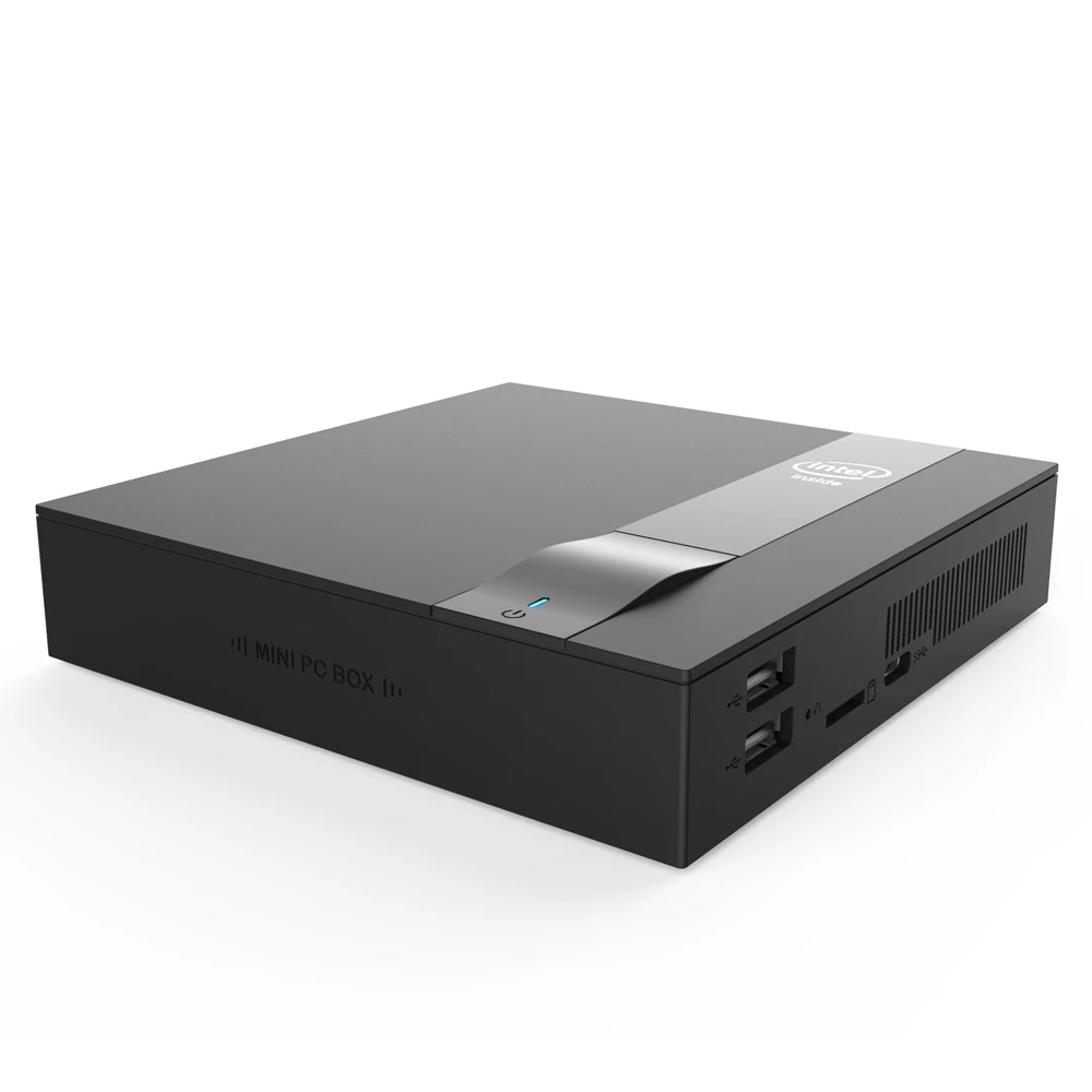 Четырехъядерный мини ПК Intel Celeron J3455 Windows 10 4K HTPC DDR3L M.2 SSD HDMI VGA 2 4/5 0G WiFi Bluetooth4.0 4 * USB Type C