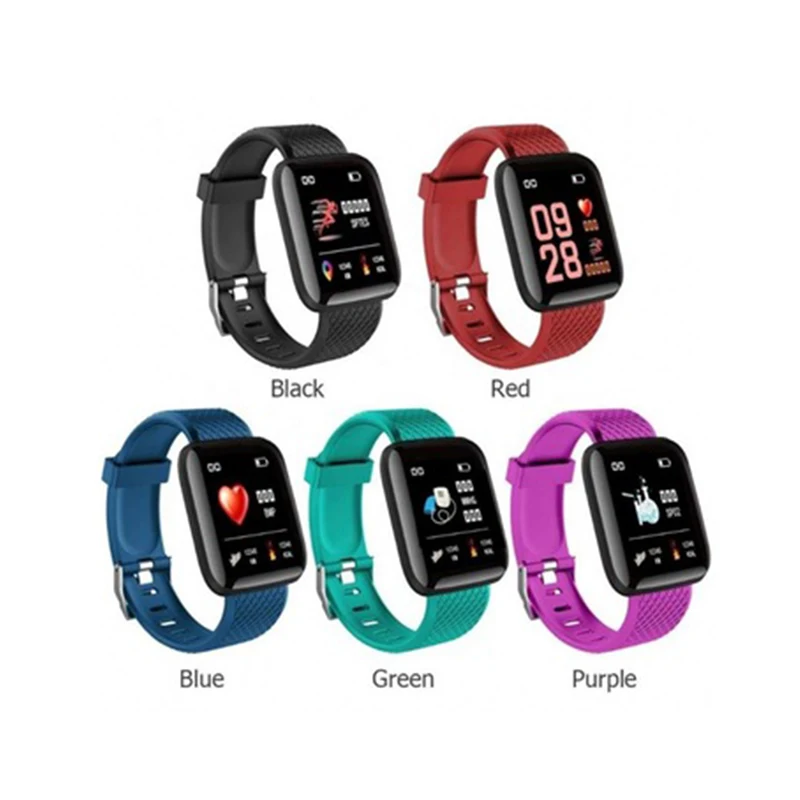 

New Electronic Product 116 Plus OEM Smart Watch Popular Mens Women Sports Bracelets Wrist Electronice Device Fitness