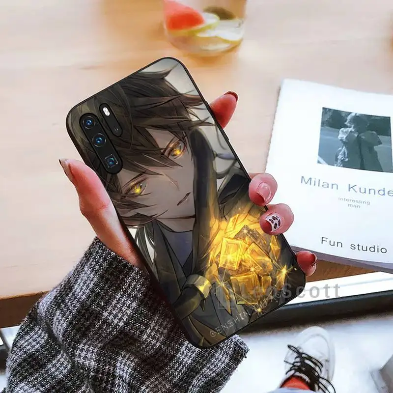 

Genshin impact zhongli Phone Case For Huawei P9 P10 P20 P30 Pro Lite smart Mate 10 Lite 20 Y5 Y6 Y7 2018 2019