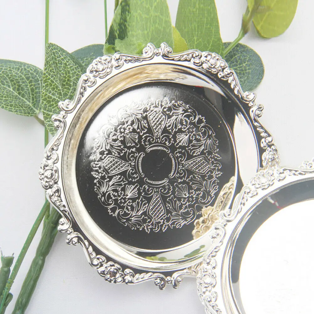 7 шт. металлическая сервировочная тарелка Комплект полок вечерние фрукты еда