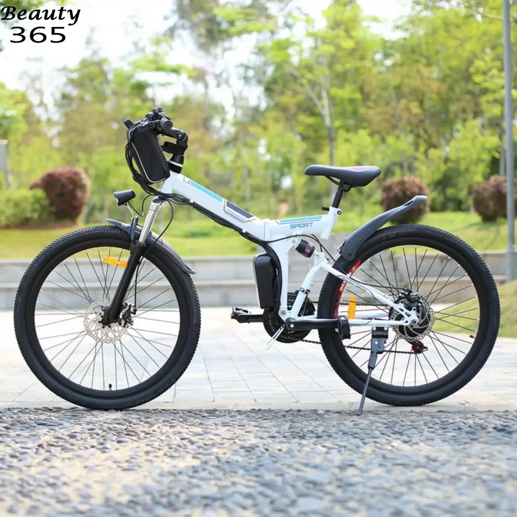 

250W Foldable Mountain Bike 26 Inch 36V Removable Lithium-Ion 8AH BatteryElectric Bicycle