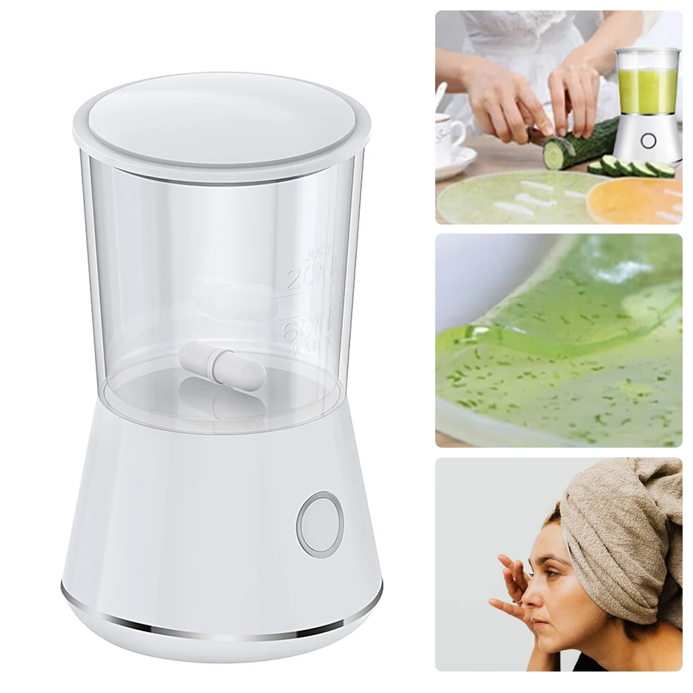 

New Face Mask Maker Machine DIY Facial Fruit Vegetable Collagen Mask For Beauty Salon SPA Care Automatic Face Cream Making Tool