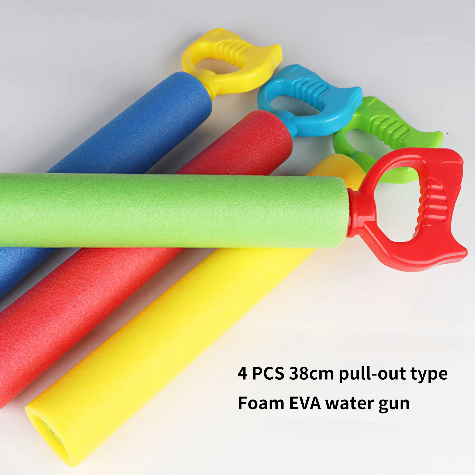 

Portable Water Gun Toy Water Spray Gun Beach Toy Pull Water Gun Foam Water Gun for Children