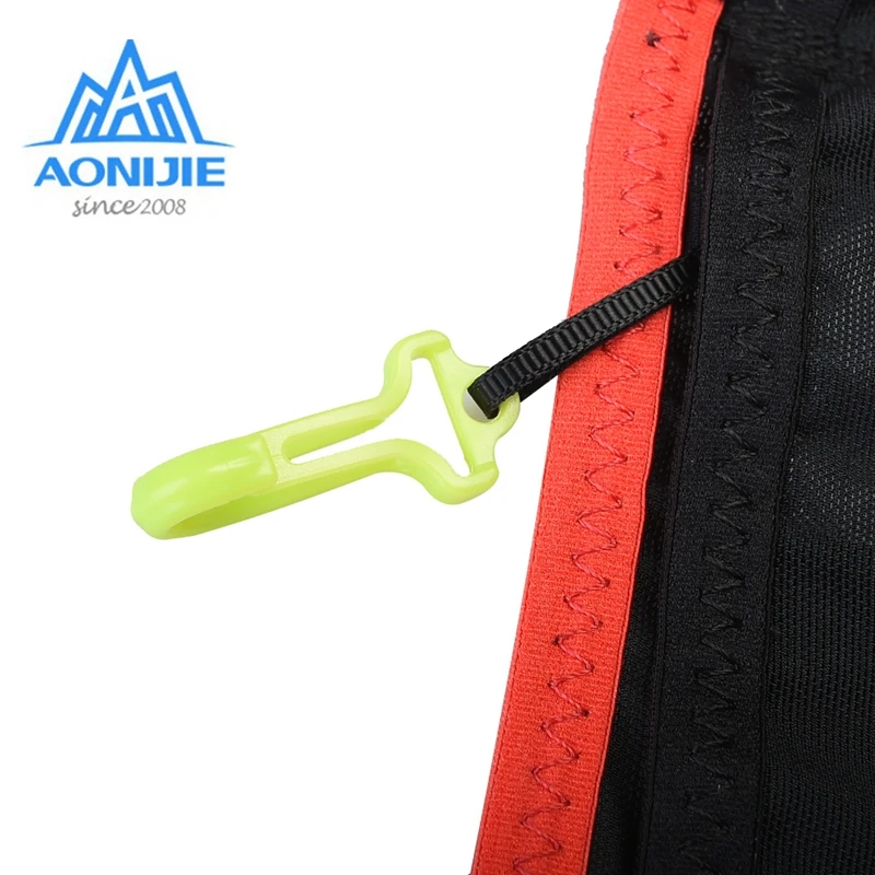 Aonijie W938 Waist Belt Bag Portable Ultralight Waist Pack Phone Holder for Trailing Running Camping with Water Soft Flask 250ml
