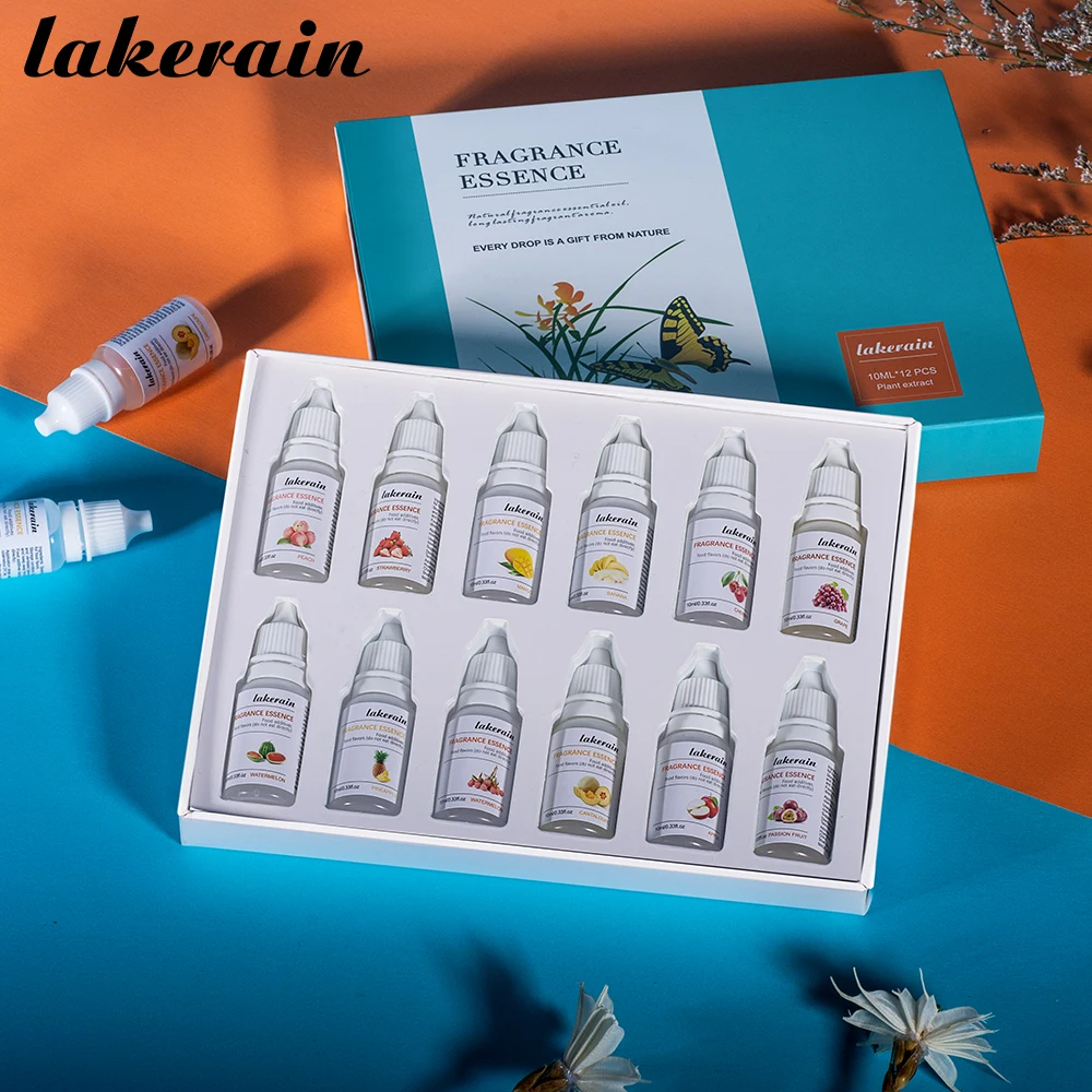 Фруктовый цветок капли естественный ароматизатор эссенция для блеска губ