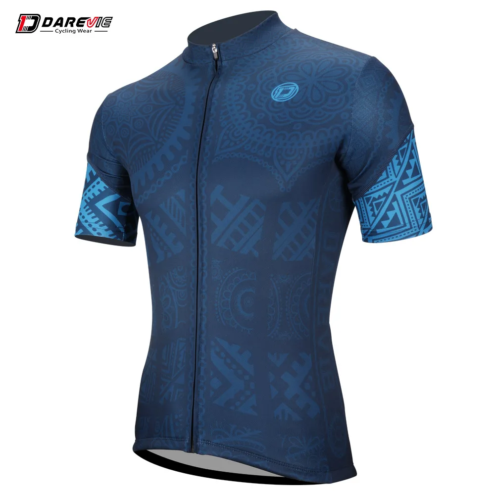 

DAREVIE Cycling Jersey Breathable Cool Cycling Jersey Short Sleeve Summer Quick Dry MTB Road Biking Jersey Cycling Clothing Men