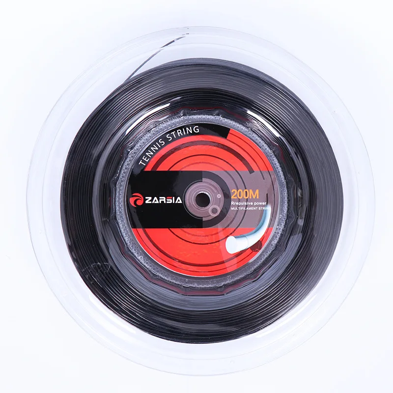 

ZARSIA Polyester Tennis Racquet String, Hard-to-play Hard Line 200 Meters Of Tennis Line 17G/1.25mm